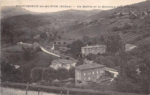 Cpa poleymieux mont - au,