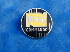 RARE TOP ++ BROCHE VINTAGE badge - NORTON COMMANDO - MOTO