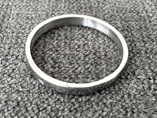 Bague blanc massif - bague,