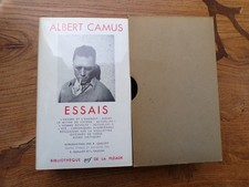 9075  Album Albert Camus Essais pléiade NRF Gallimard 1965