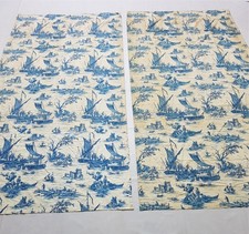 Pairs of Vintage French Toile