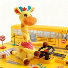 Peluche interactive girafe