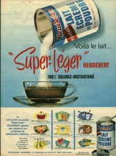 Publicité ancienne lait super