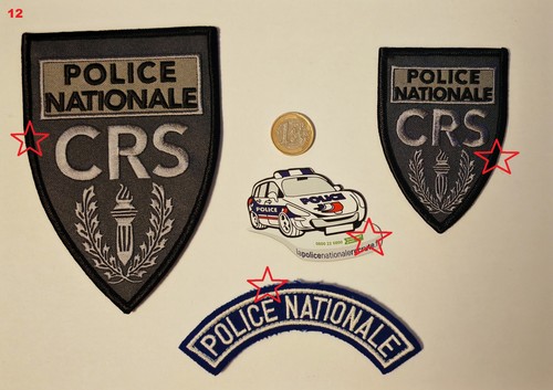 Lot écussons patte - c.r.s.,