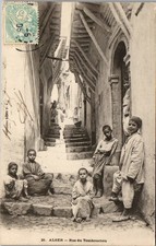ALGERIE - ALGER - la rue de