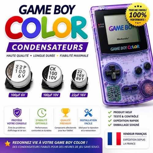 Kit condensateurs nintendo - kit,