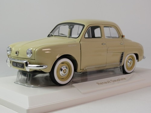 Norev renault dauphine - renault, beige