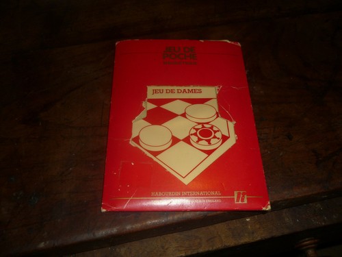 Ancien jeu dames - jeu,