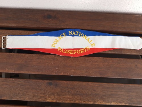 Rare brassard police nationale - brassard,