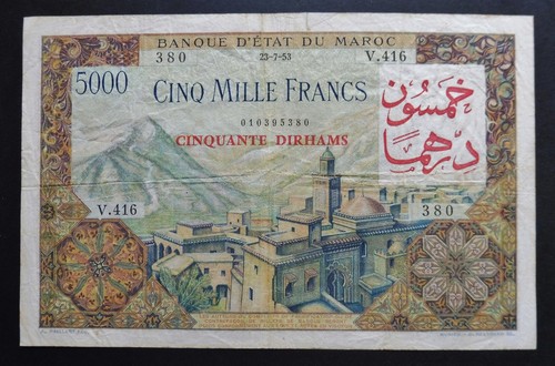 Maroc dirhams 5000 - -,