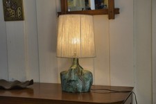 Lampe en céramique brutaliste