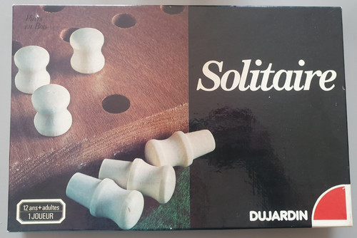 Jeu solitaire vintage - jeu,