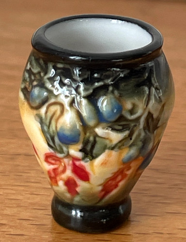 Magnifique fève vase - fève, art