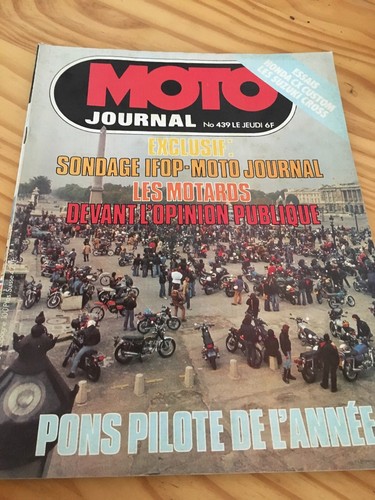 Moto journal 439 - 1979, cx