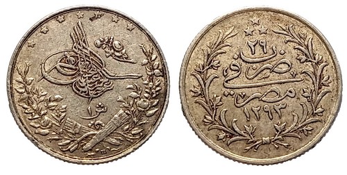 Qirsh 1293 hegire 1876 - 1293,