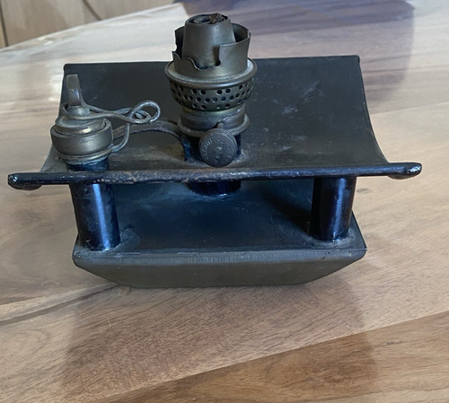 Ancienne lampe lecuyer a - lecuyer,