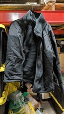 Polartec 300 black fleece - black,