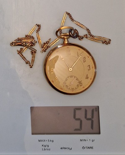 Montre gousset 18k - montre,
