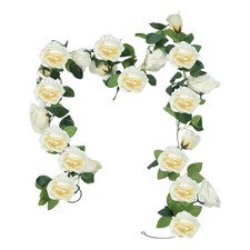 2 Pcs Guirlande Fleurs