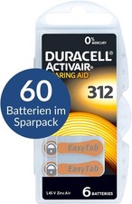 Duracell activair lot - lot, 60