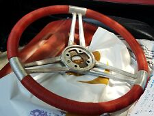 Volant Quillery Brevex Fil Rouge PANHARD CHAR AMD AML 1950 1960 Steering Wheel 