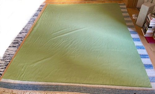 Green fabric - fabric, /
