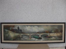 Ancien tableau   Paris , la