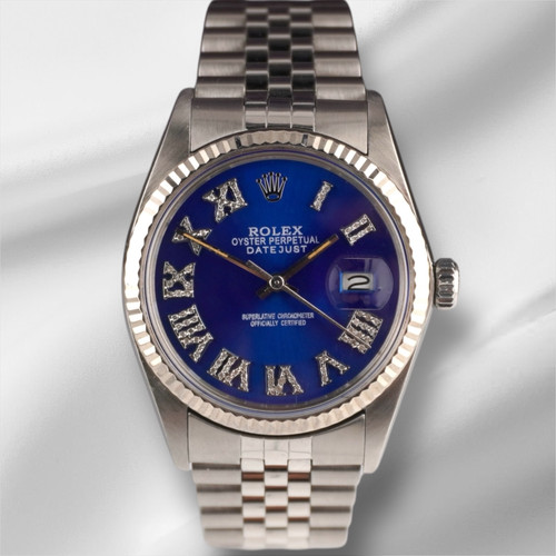 Rolex datejust acier mm - rolex,