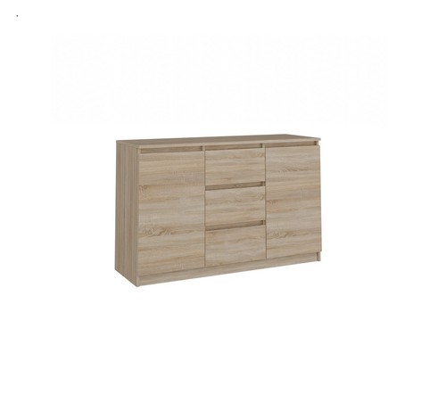 Commode portes tiroirs 120 - commode, 2