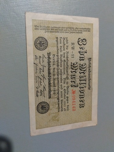 Billet allemagne 10 - allemagne,,