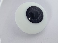 Oeil Gris de poupée ancien en