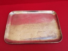 Plat argent sterling gravé  Silver  925 Mexico Anaya 424 gr