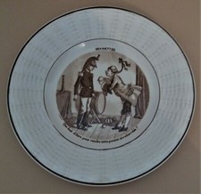 Assiette à thème parlante
