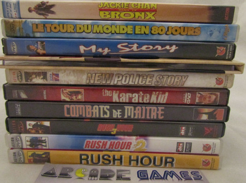 Lot dvd jackie - dvd,