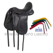 Selle Dressage Double En Cuir