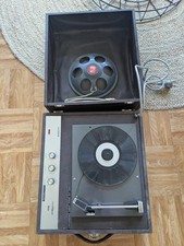 Tourne-disque valisette Lutèce vintage avec platine Thorens (à restaurer)
