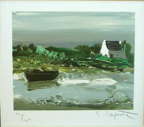 Lithographie originale georges - lithographie,