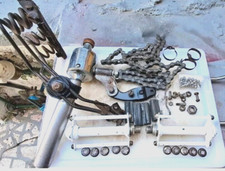 Lot pièces pour vélo Col De Cygne  Cycles FLORINA  (Saint-Etienne) Années 20/30