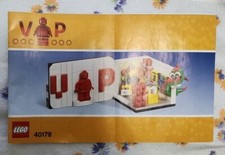 NOTICE LÉGO VIP 40178 + NOTICES LÉGO 31060 / 31072 CREATOR 3 IN 1