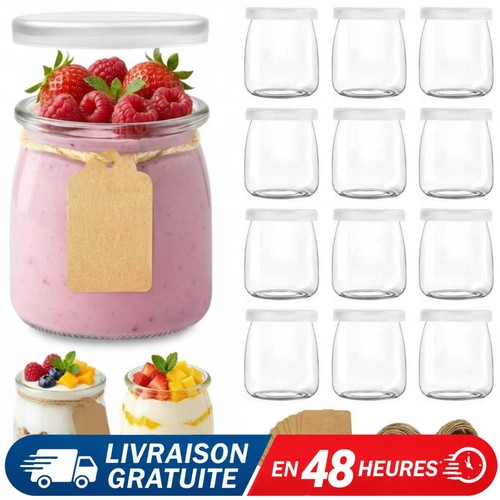 Pots verre 200ml - 12,