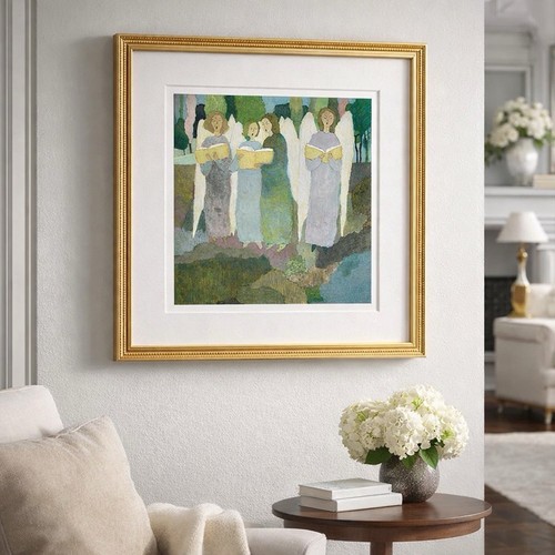Sacred religious art angels - art,