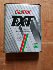 ANCIEN BIDON D'HUILE  CASTROL  TXT