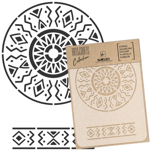 Pochoir peinture craft - de,