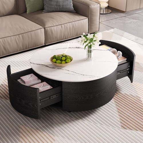 Modern round movable coffee - round,