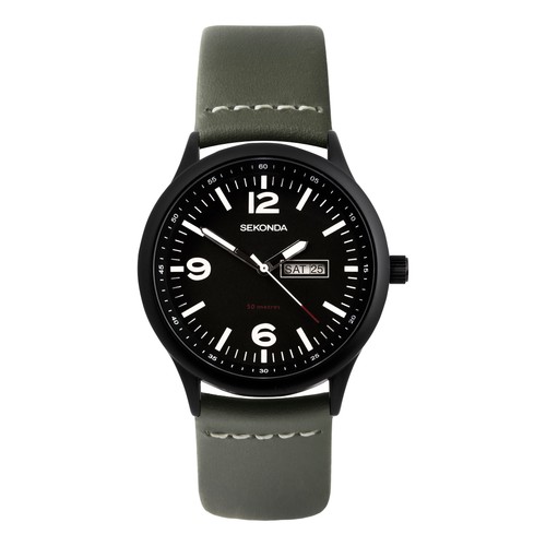 Sekonda gents bracelet - bracelet, cuir