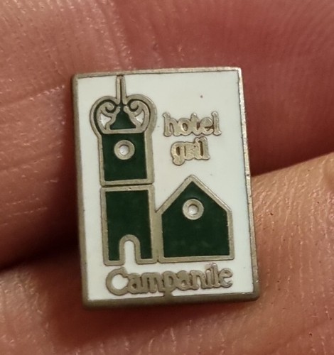 Hotel grill campanile pin - hotel,