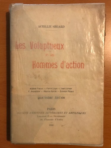 Les voluptueux hommes - les,