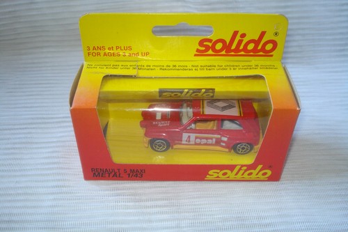 Solido 1208 renault 5 - solido,