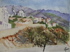 Aquarelle originale signée