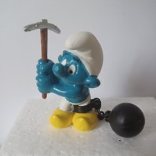 schtroumpf bagnard prisonnier